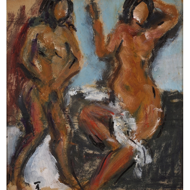 Two Nude Woman