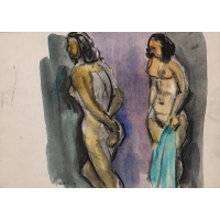 Two Nude Woman
