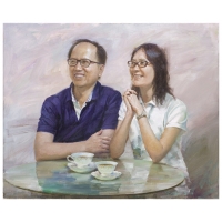 夫妻肖像畫（NO.W-002-020）