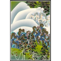 小山水no.26（節錄自 王時敏-倣王維江山雪霽)（NO.002-053）